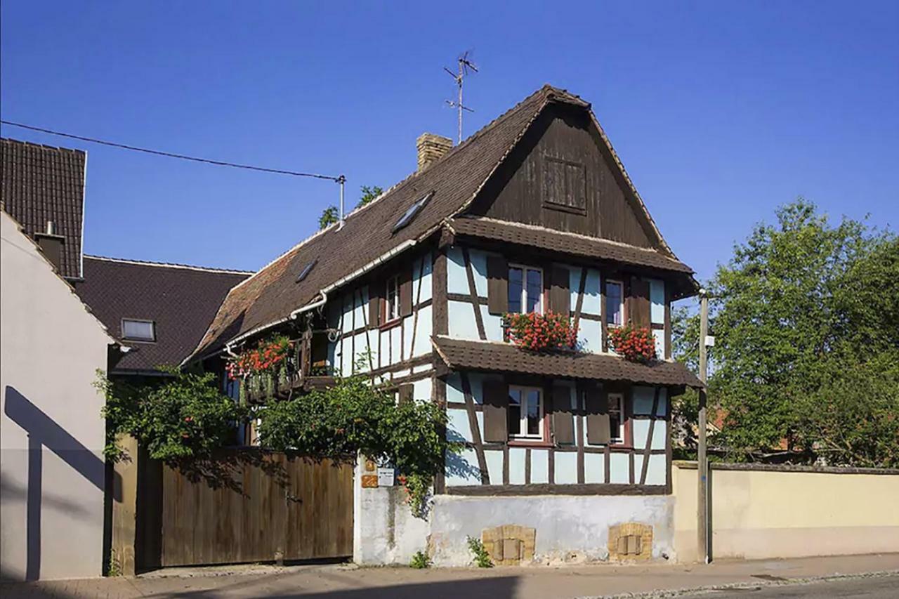 Gite - Logement Renove Dans Ferme Alsacienne Pfettisheim Exterior foto